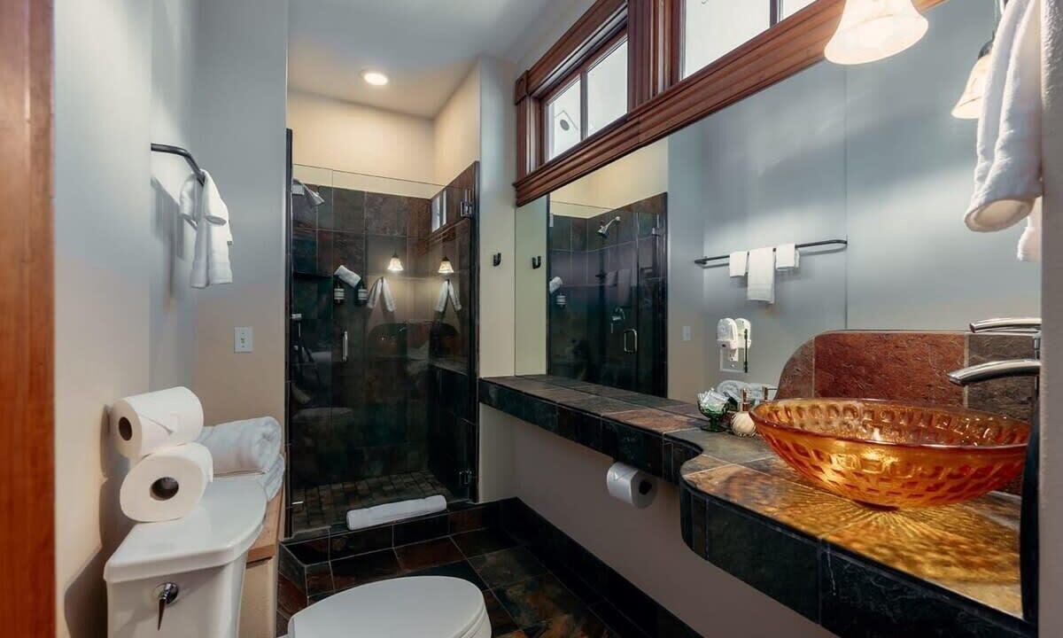 Photo of Bathroom in Historic Railroad District