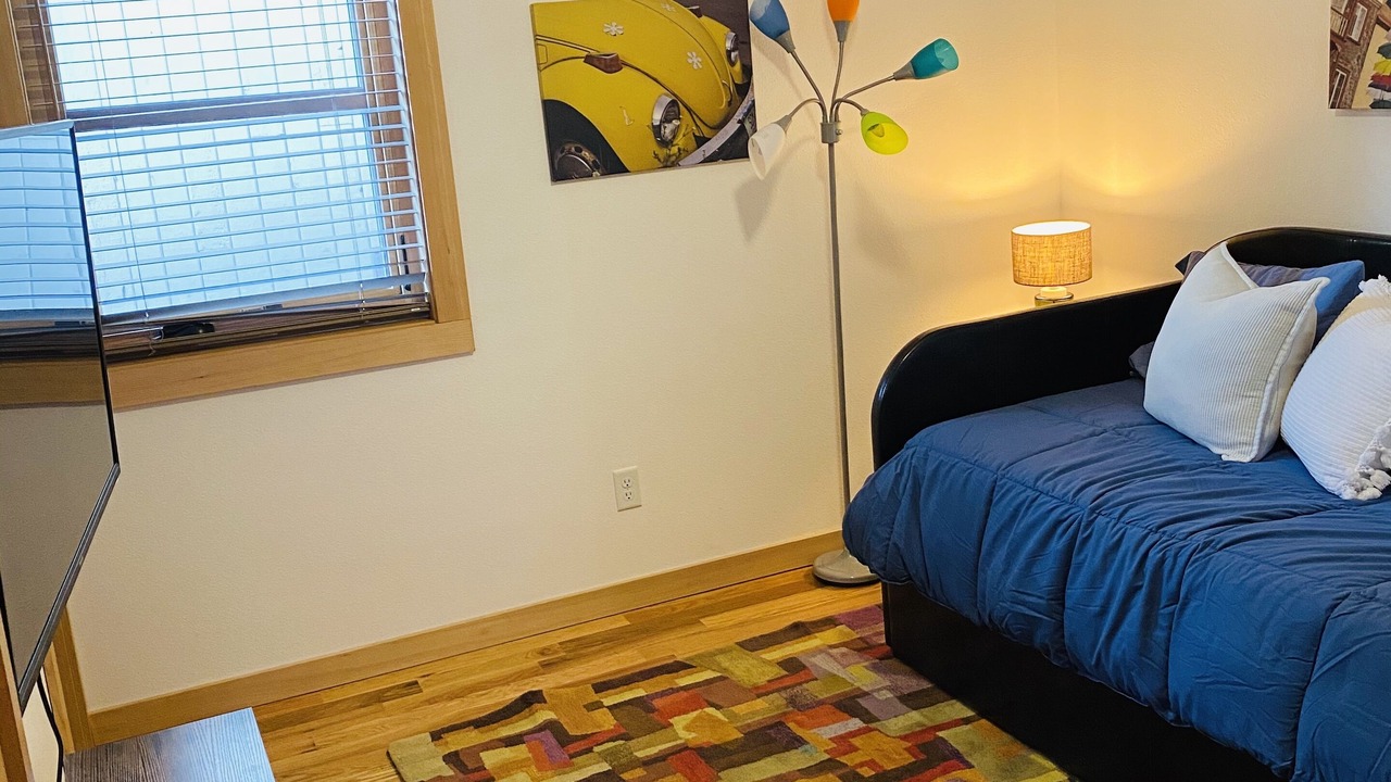 Photo of Bedroom in Historic Railroad District