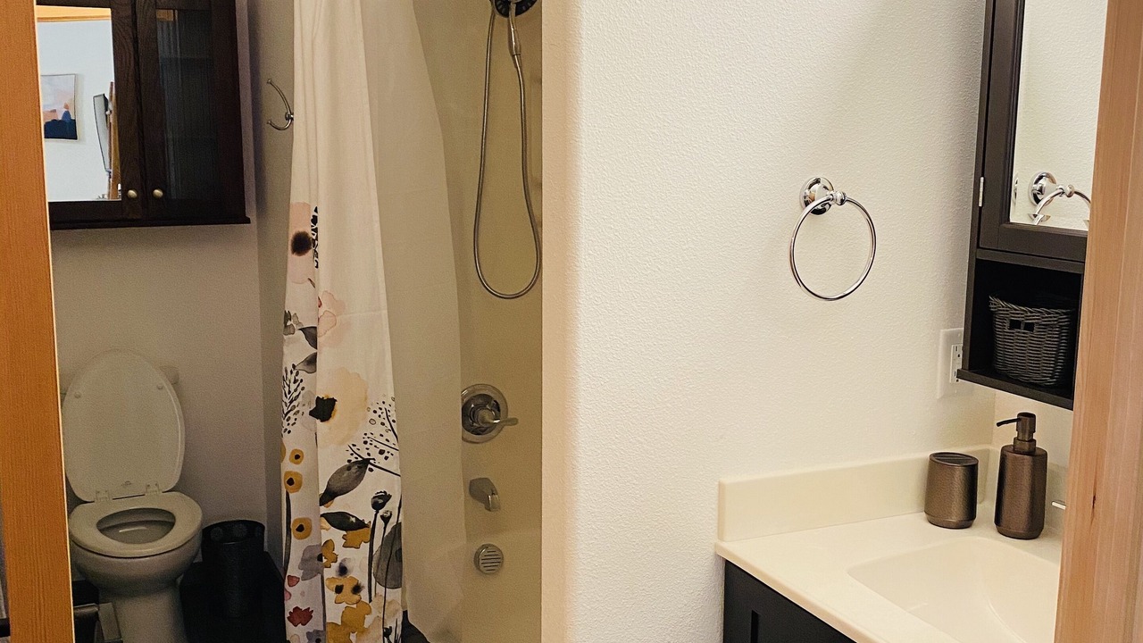 Photo of Bathroom in Historic Railroad District