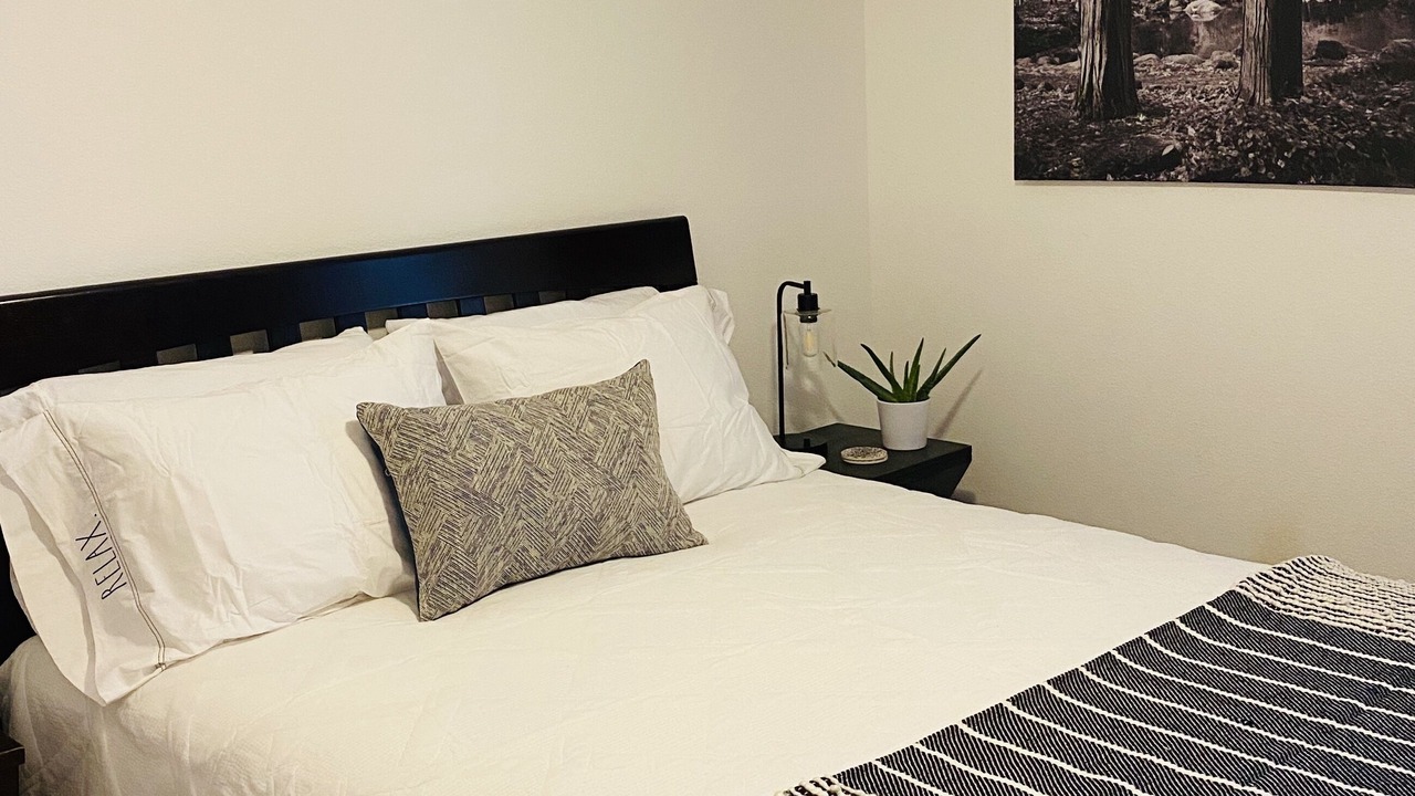 Photo of Bedroom in Historic Railroad District