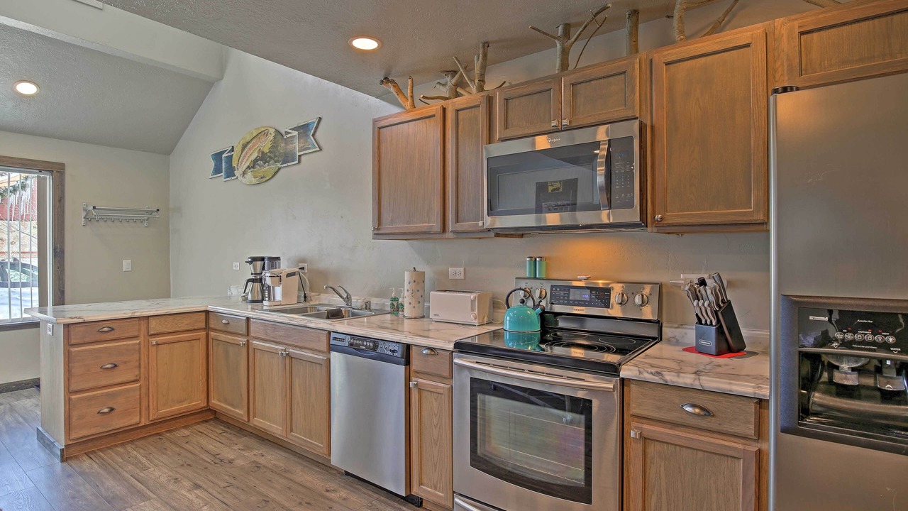 Photo of Kitchen in West Yellowstone