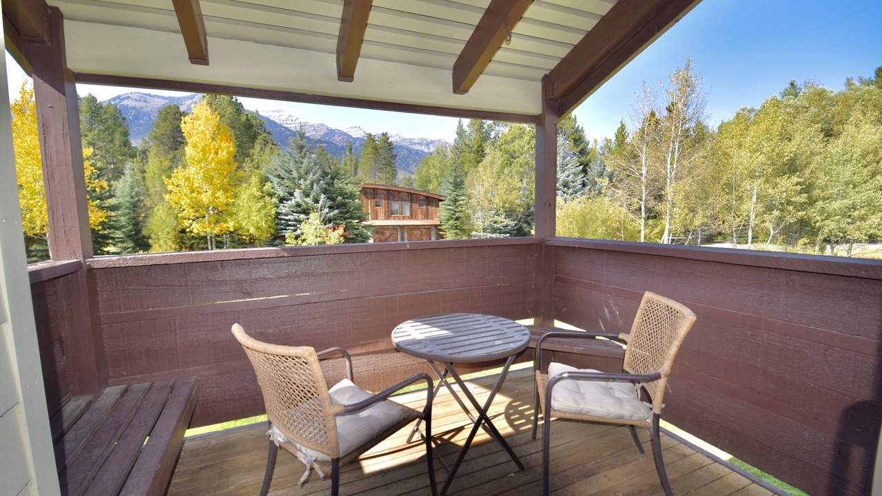 Photo of Patio Balcony in Moose Wilson Road