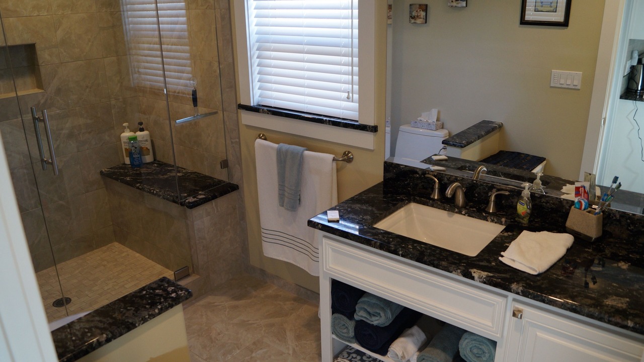 Photo of Bathroom in Historic Railroad District