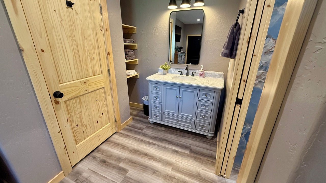 Photo of Bathroom in White Bird