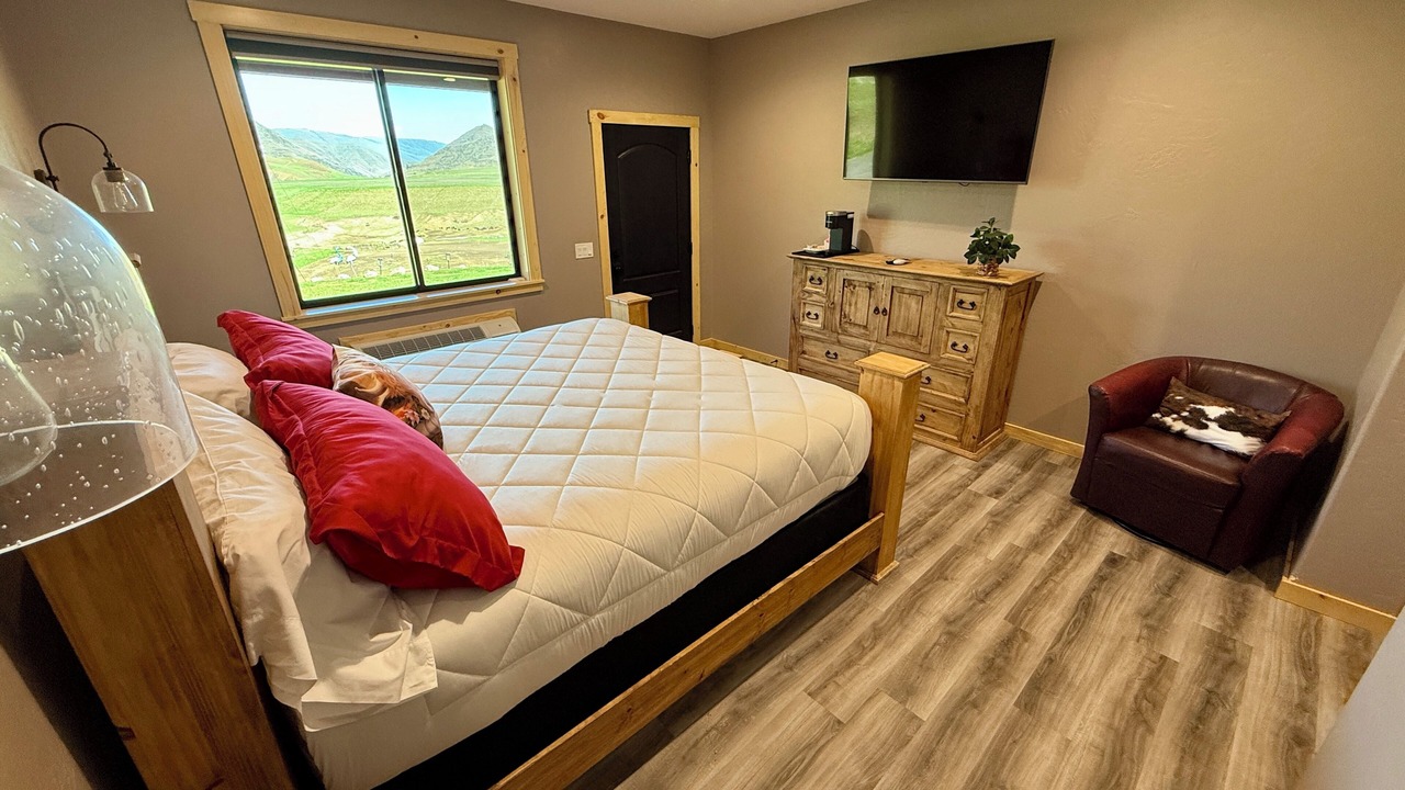 Photo of Bedroom in White Bird
