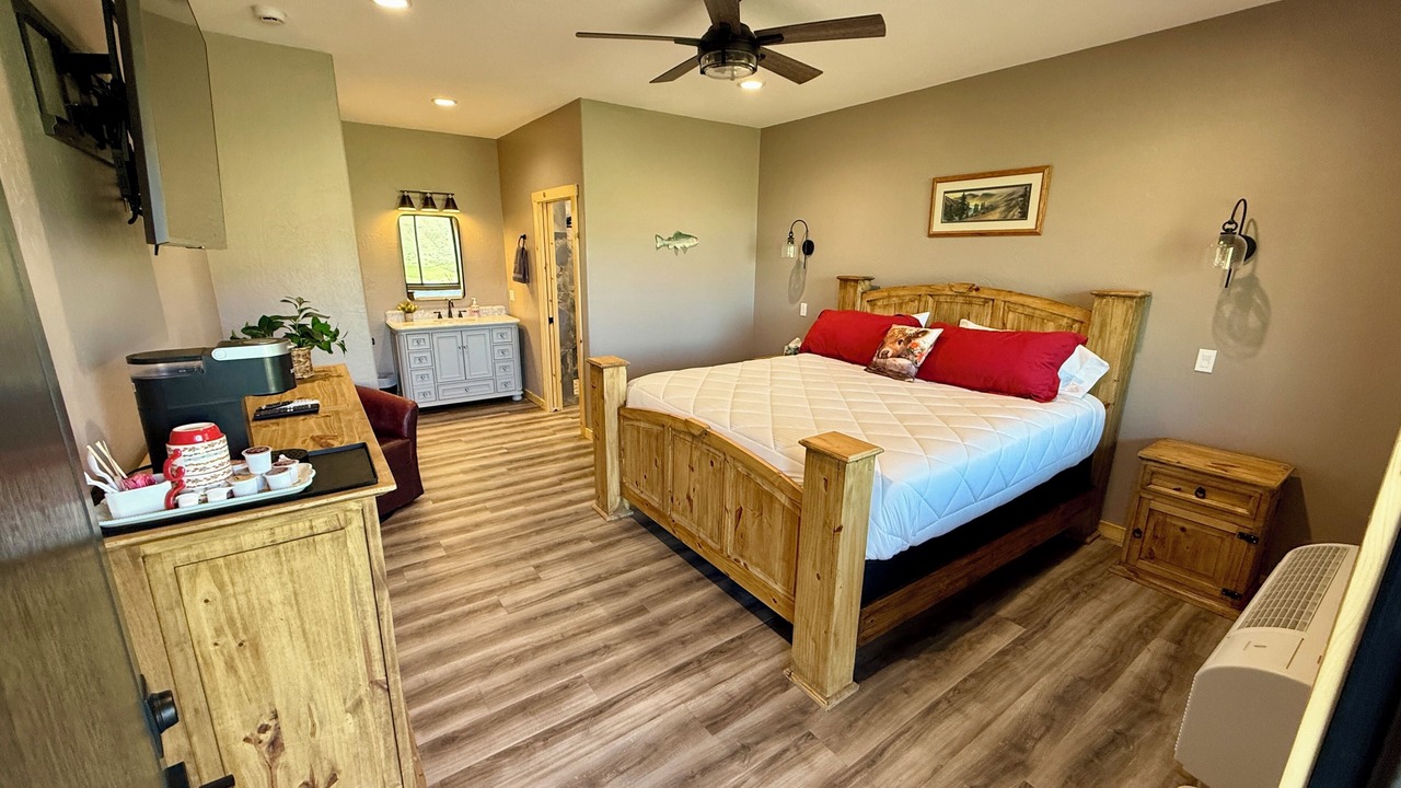 Photo of Bedroom in White Bird