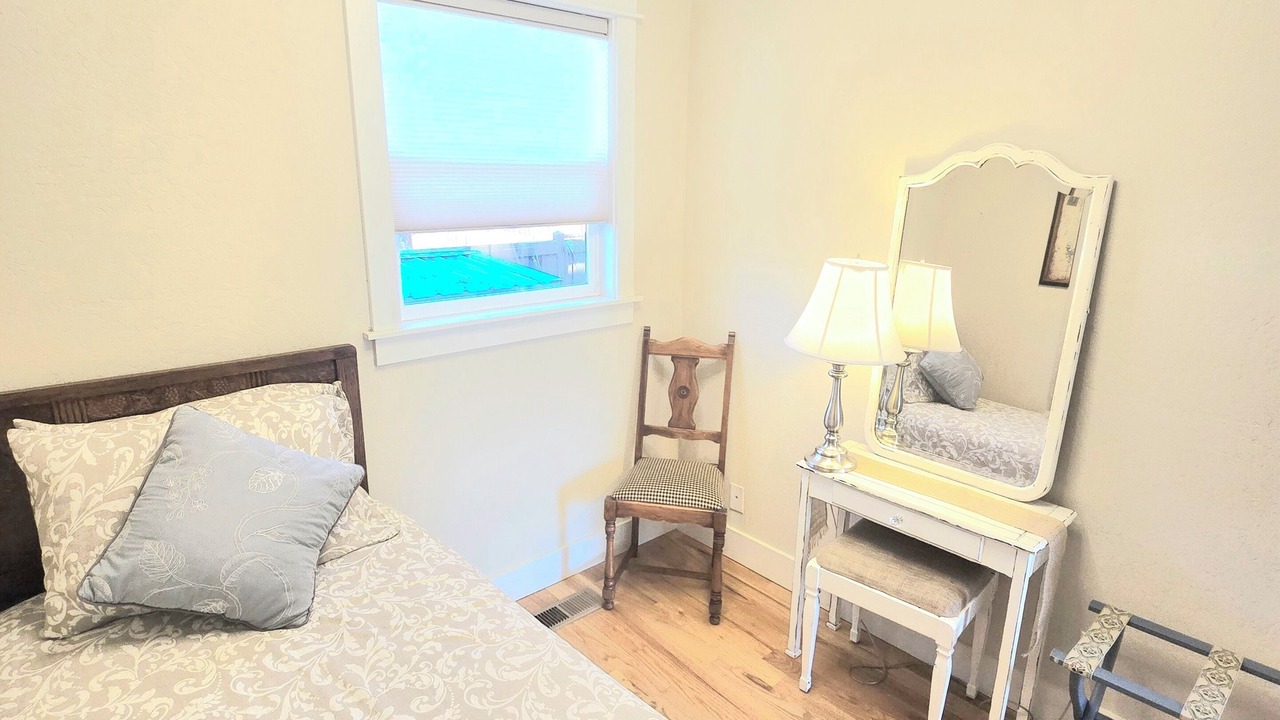 Photo of Bedroom in Historic Railroad District