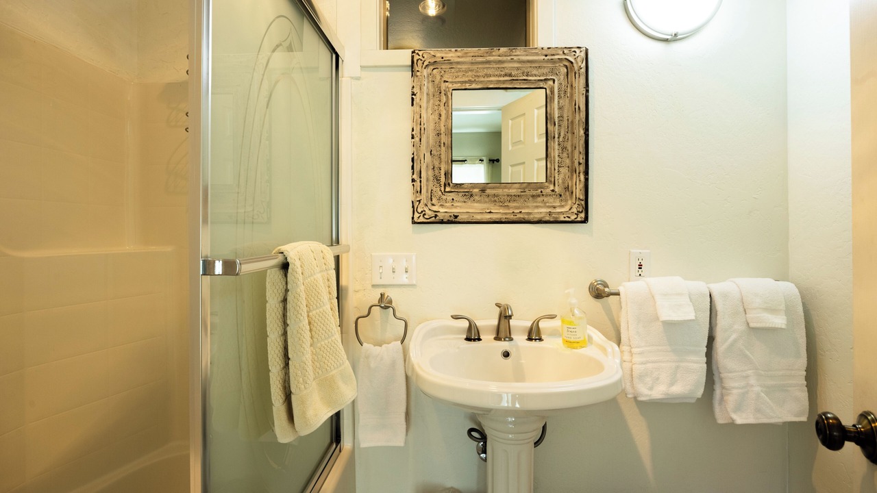 Photo of Bathroom in Historic Railroad District