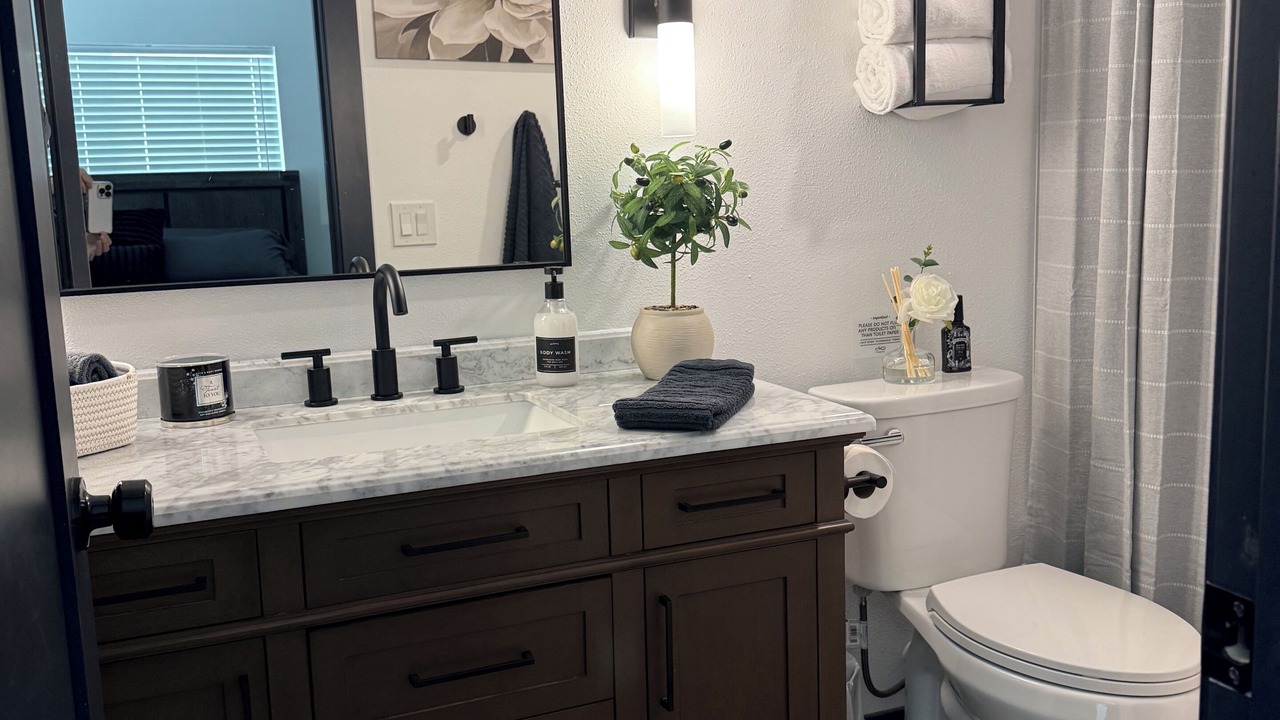 Photo of Bathroom in White Bird