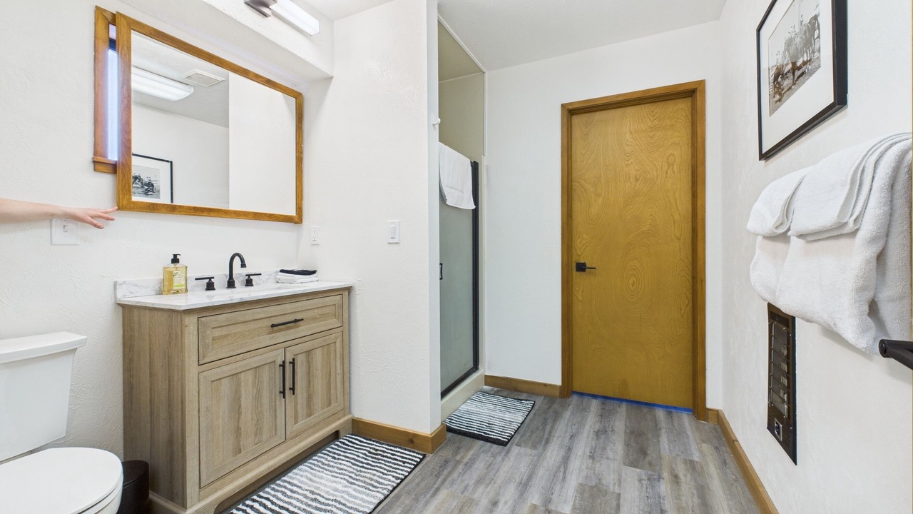 Photo of Bathroom in White Bird