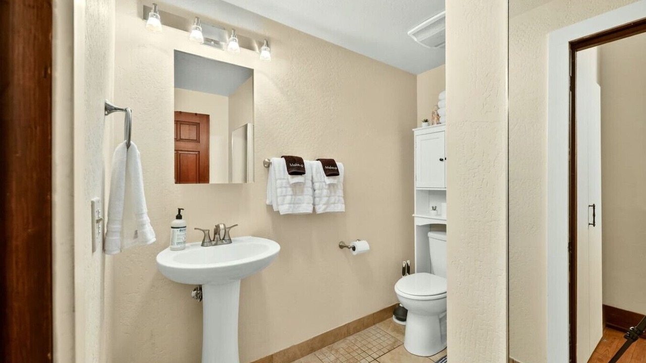 Photo of Bathroom in Historic Railroad District