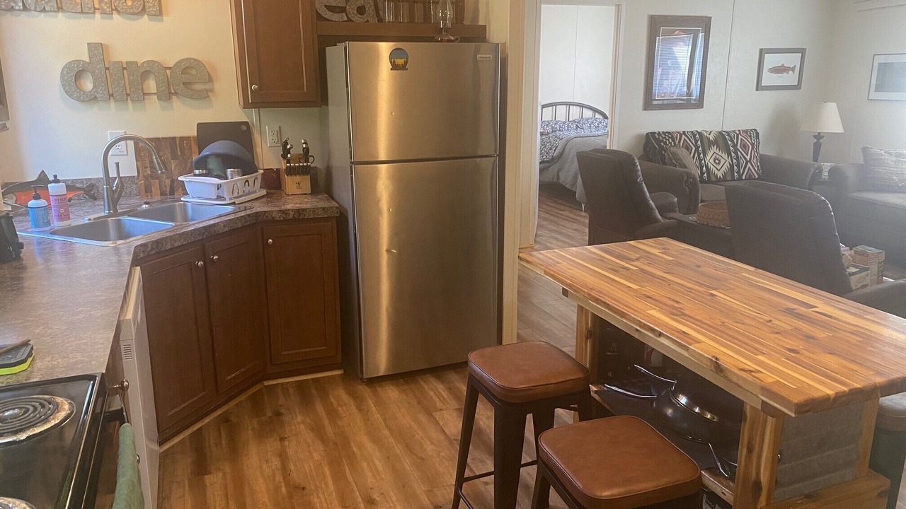 Photo of Kitchen in Nez Perce Reservation