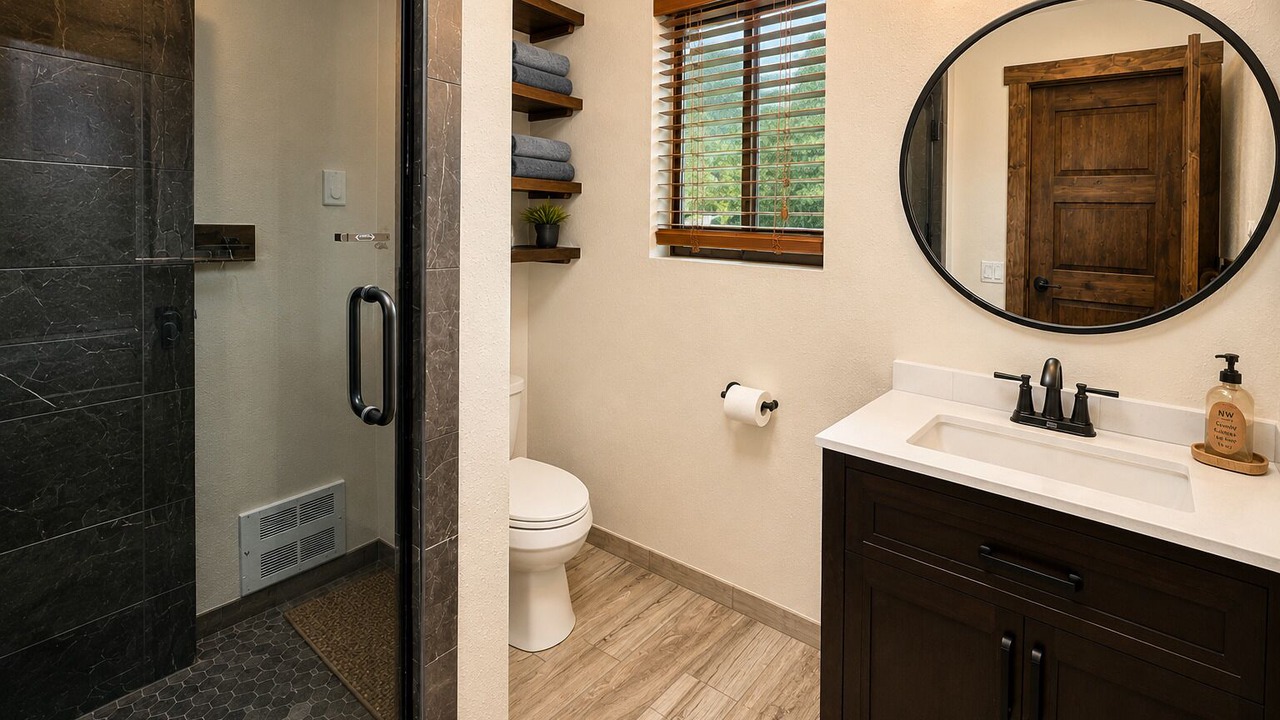 Photo of Bathroom in Leavenworth