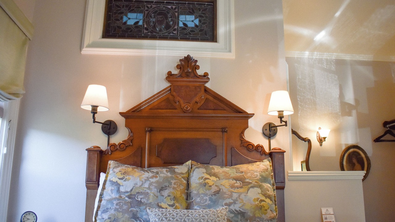 Photo of Bedroom in Historic Railroad District