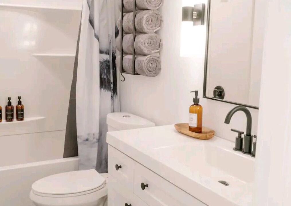 Photo of Bathroom in White Bird