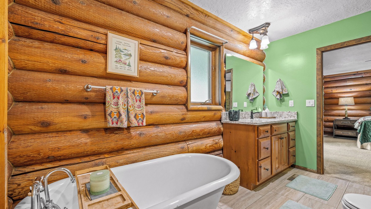 Photo of Bathroom in White Bird