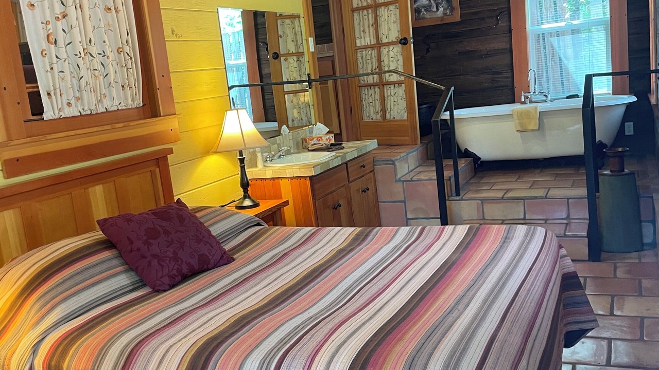 Photo of Bedroom in Historic Railroad District