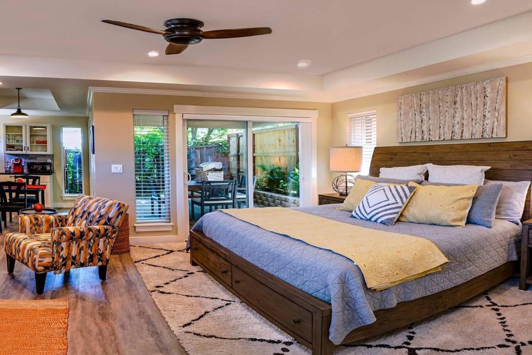 Photo of Bedroom in Historic Railroad District