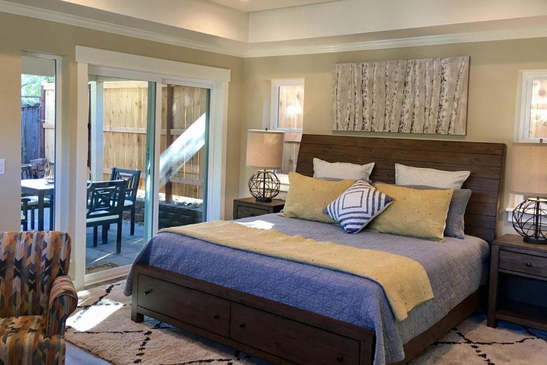 Photo of Bedroom in Historic Railroad District
