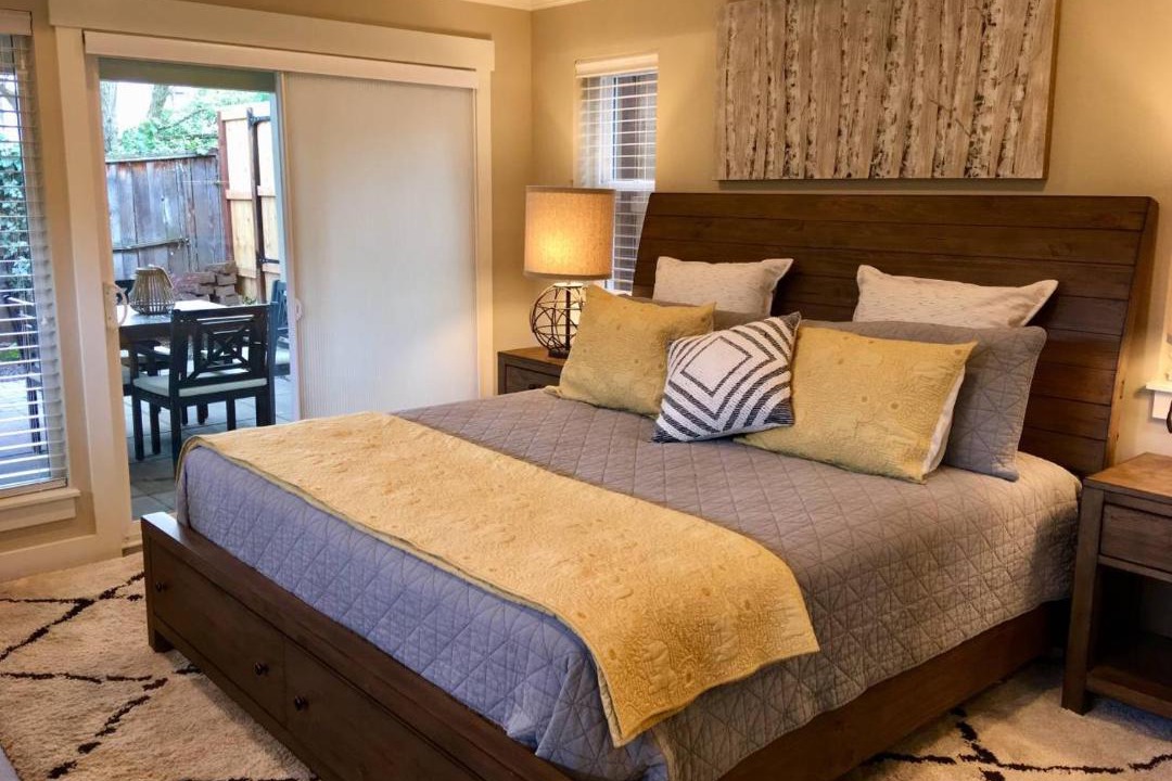 Photo of Bedroom in Historic Railroad District