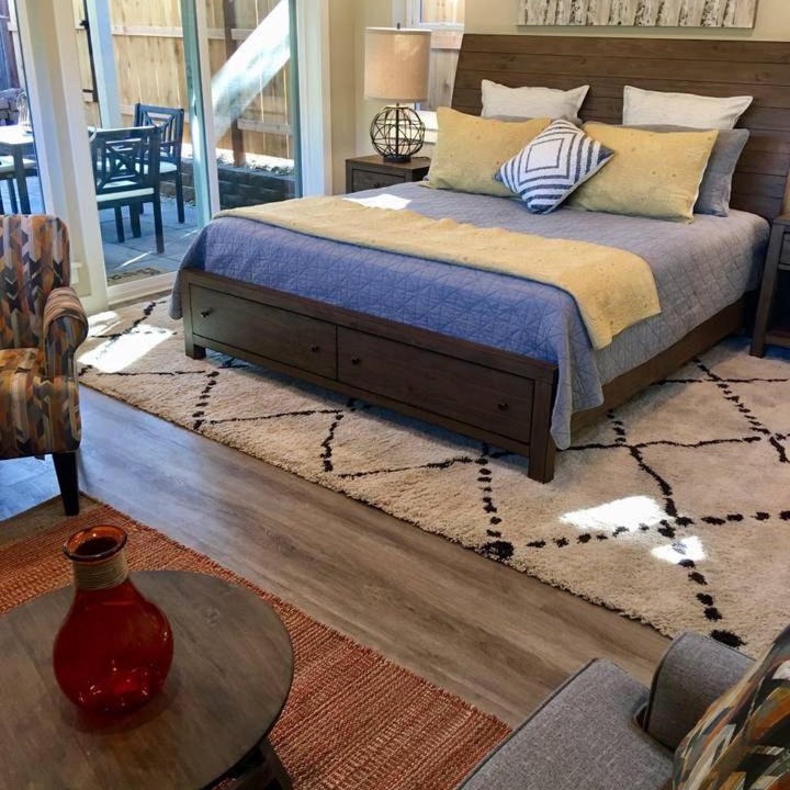 Photo of Bedroom in Historic Railroad District