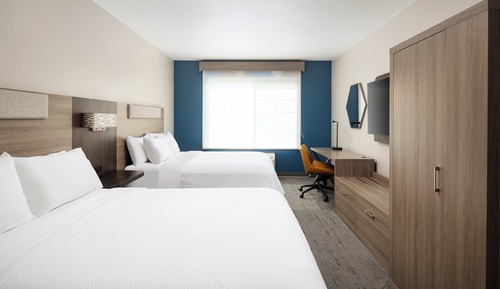 Standard Room, 2 Queen Beds, Refrigerator & Microwave