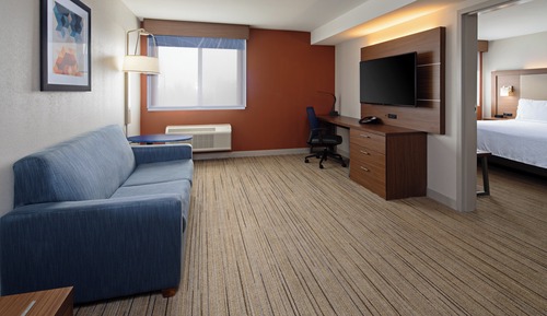 Suite, 1 King Bed, Accessible, Non Smoking (Mobility, Transfer Shower)