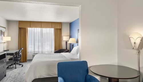 Suite, 1 King Bed with Sofa bed (Wet Bar)
