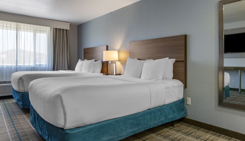 Room, 2 Queen Beds, Accessible, Non Smoking (Efficiency)