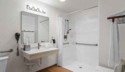 Queen Room with Roll-In Shower and Grab Bars - Mobility Accessible/Non-Smoking