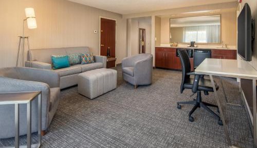 One-Bedroom King Suite with Balcony and Sofa Bed