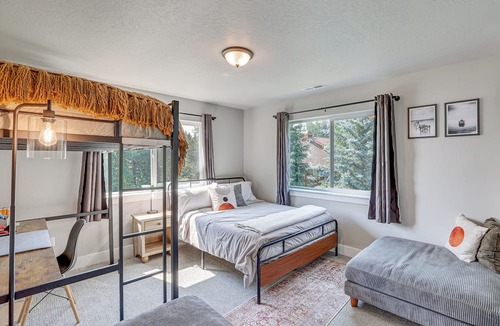 Tamarack Resort Cabin | Lakefront Family Getaway in Donnelly w/ Swim Spa!