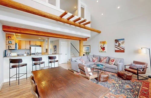 Saddle Ridge House | Spacious ski-in/ski-out townhome located in Moonlight Basin with private hot tub