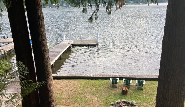 Charming Waterfront Mid Century Waterfront Cabin w/ Hot Tub + Breathtaking Views